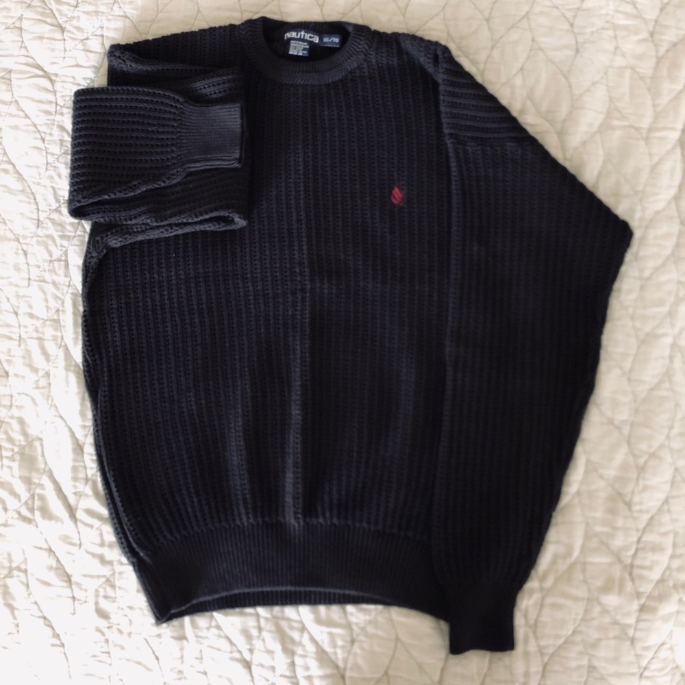 Nautica Black Sweater